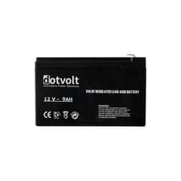DOTVOLT VOLT DT9-12 12V 9AH Kuru Tip UPS+Güvenlik Aküsü - Küçük Görsel 1