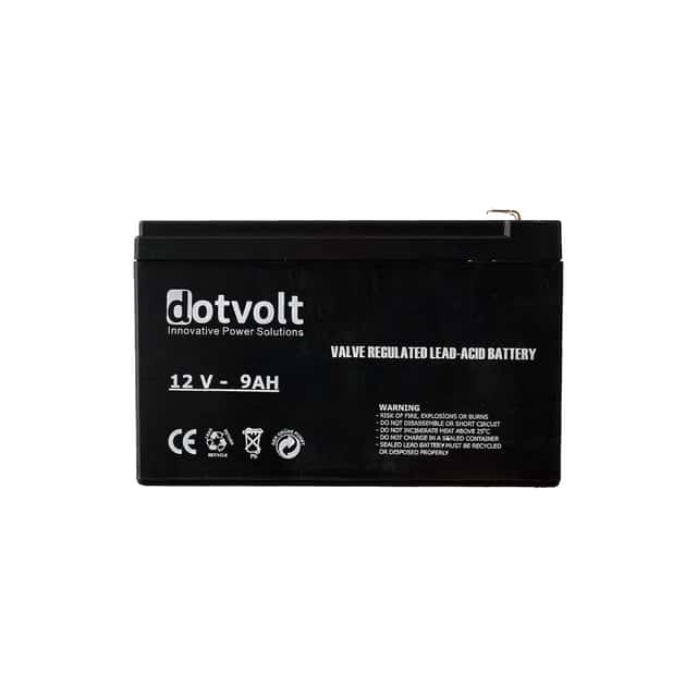 DOTVOLT VOLT DT9-12 12V 9AH Kuru Tip UPS+Güvenlik Aküsü
