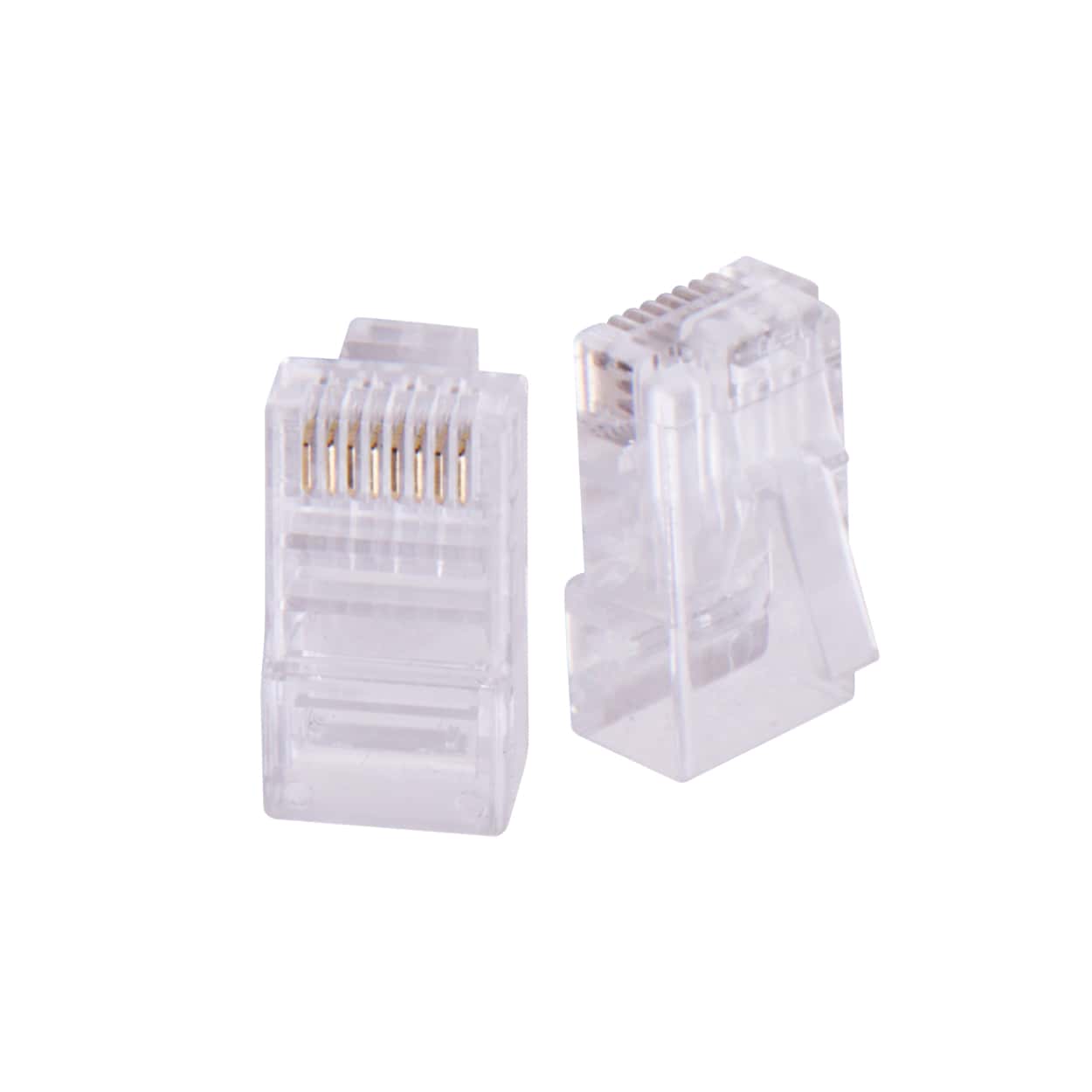 QPORT CAT6 (50Lİ PAKET) RJ-45 KONNEKTÖR (Q-J650) - Görsel 1