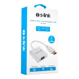 S-LINK SL-HVS13 HDMI to VGA + Audio Micro Usb Çevirici - Küçük Görsel 5