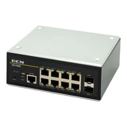 DCN IS2100D-2GF8GT-P 8GE PoE 1xSFP Endüstriyel Switch (Güç Kaynağı Dahil) - Küçük Görsel 1