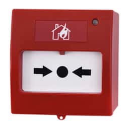 TEKNİM TFB-3168 KONVANSİYONEL TEKRAR KURULABİLİR YANGIN ALARM BUTONU, LED GÖSTER - Küçük Görsel 1