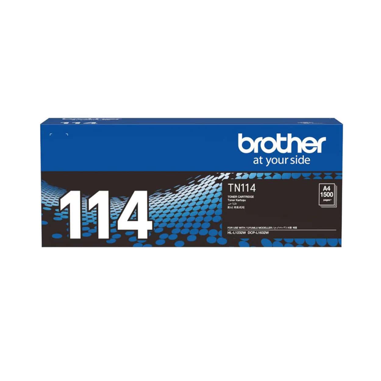 BROTHER TN-114 Orjinal Siyah Toner 1.500 Sayfa - Görsel 1