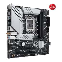 ASUS PRIME B760M-A WIFI Intel B760 LGA1700 DDR5 7200 HDMI VGA 2x M2 USB3.2 AX Wi - Küçük Görsel 3