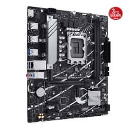 ASUS PRIME B760M-R D4 INTEL B760 LGA1700 DDR4 5333 HDMI 2x M2 USB3.2 AURA RG - Küçük Görsel 3