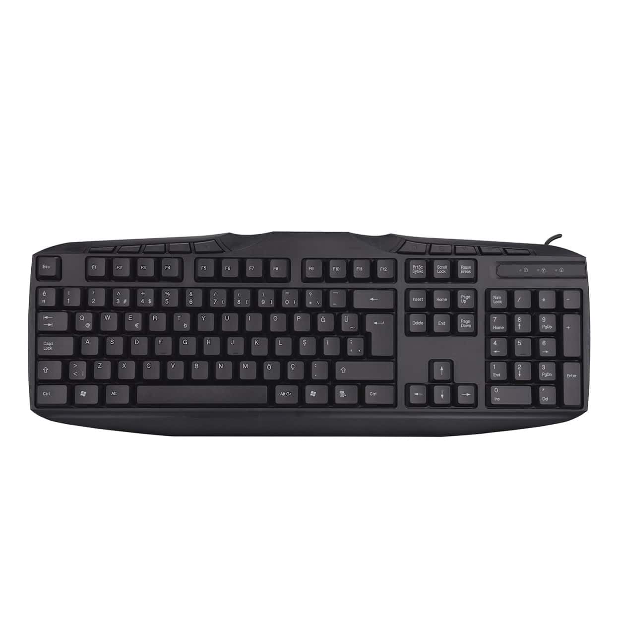 EVEREST UN-796 Siyah Usb Q Multimedia Klavye + Mouse Set - Görsel 2