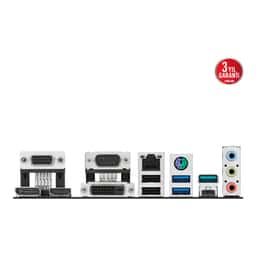 ASUS PRO H810M-C-CSM LGA1851 DDR5 6400 Çift M2 USB3.2 COM mATX - Küçük Görsel 4