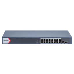 HIKVISION DS-3E1518P-EI/M 16GE POE Port (130w) 1GE/SFP 1GE/UPLİNK POE Switch - Küçük Görsel 1