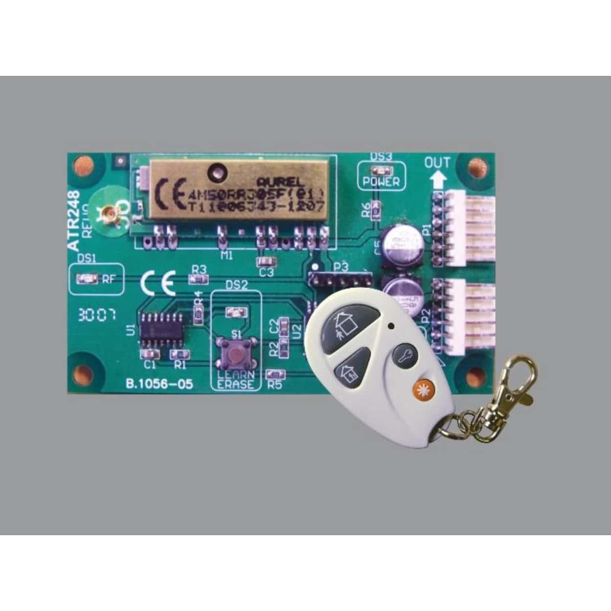 TEKNİM ATR-244 Kablosuz Alıcı Modül ve Kumanda Kiti ( VAP-404 Serisi için ) - Görsel 1