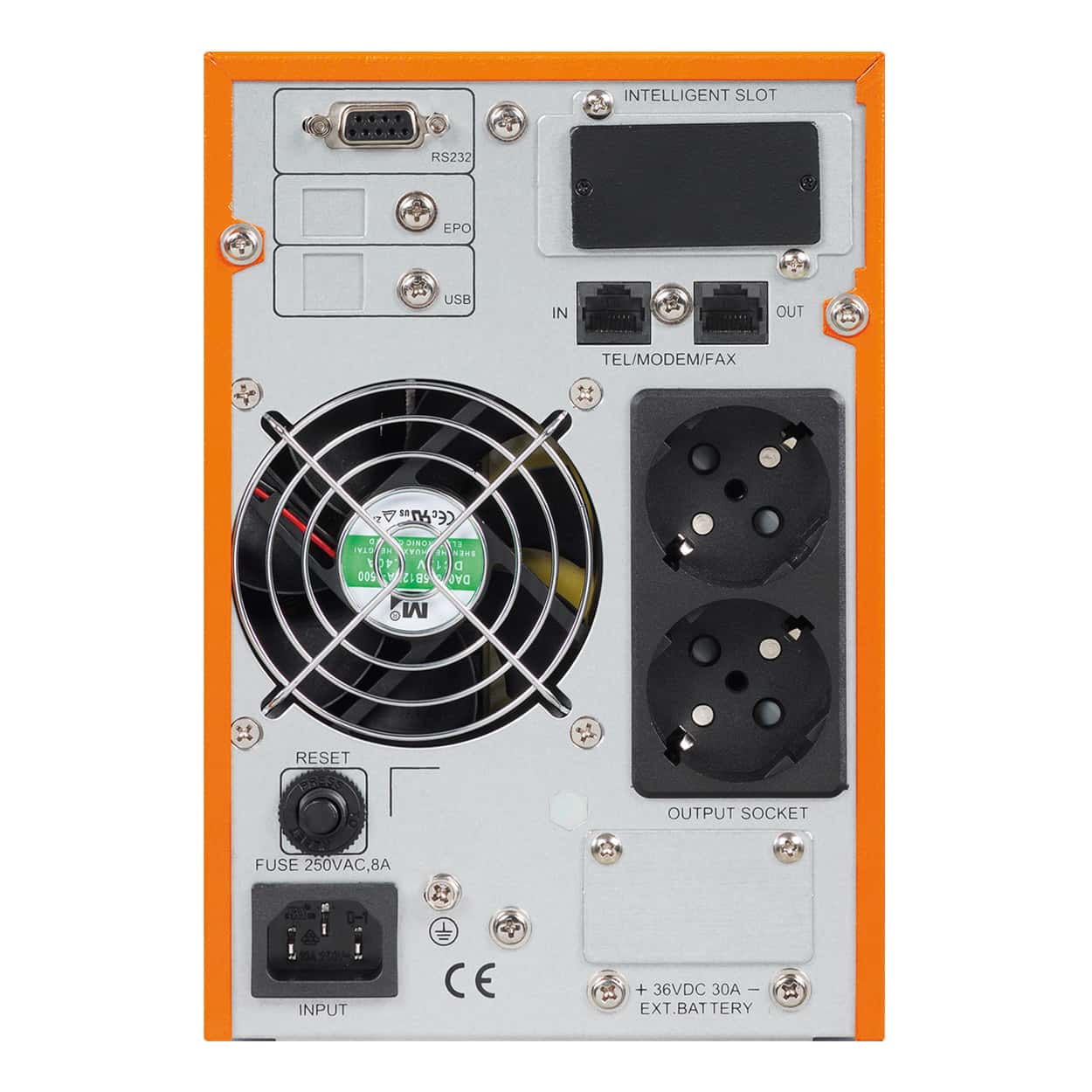 MAKELSAN POWERPACK SE 1 KVA 5-15dk 2x9AH 1/1 UPS - Görsel 2