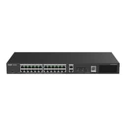 RUIJIE REYEE RG-ES228GS-P 24GE Port 370W Poe,2GE SFP,2GE RJ-45  Uplink Yönetil - Küçük Görsel 1