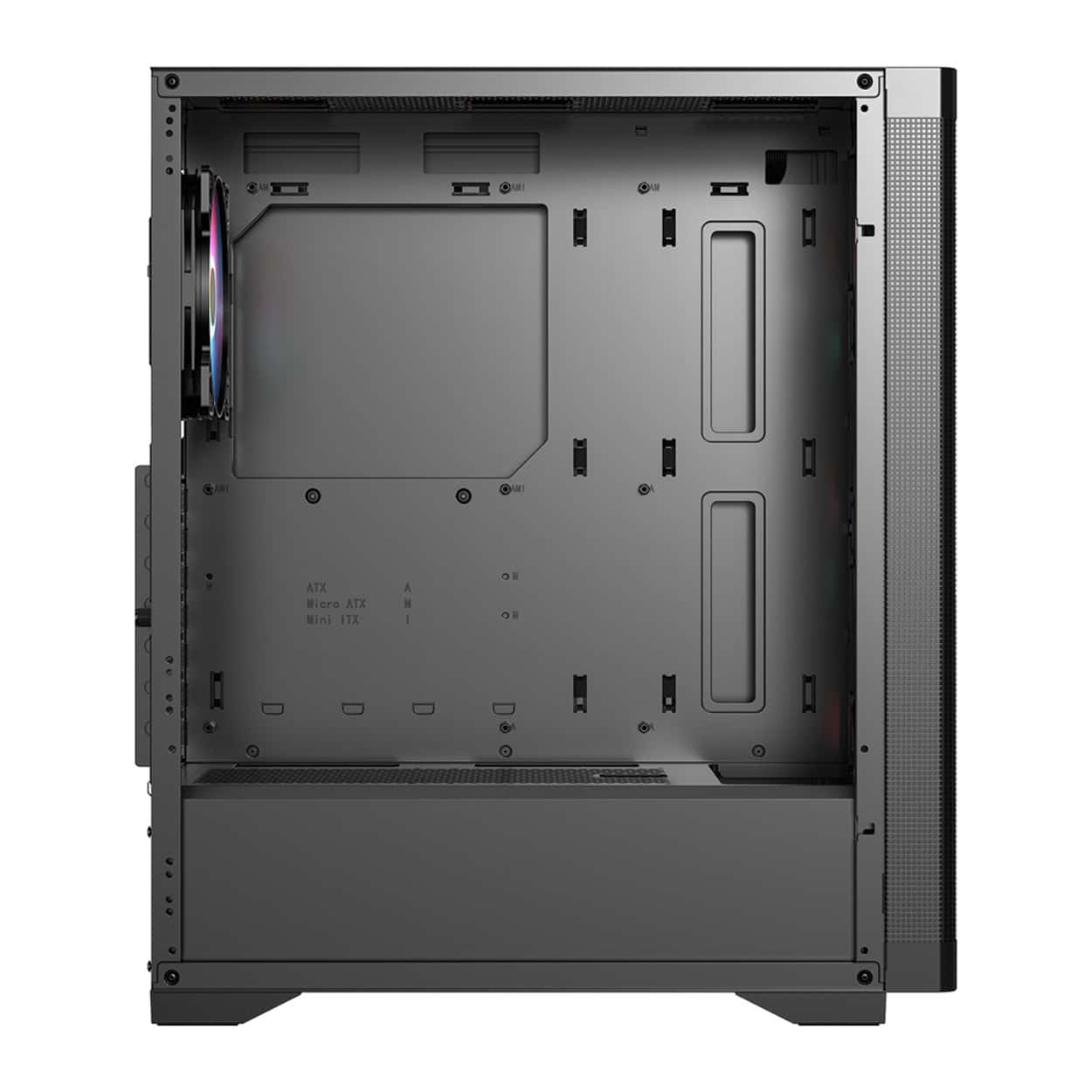 FRISBY FC-9480G 600W 80+ BRONZE 4X RGB MESH GAMING KASA - Görsel 4