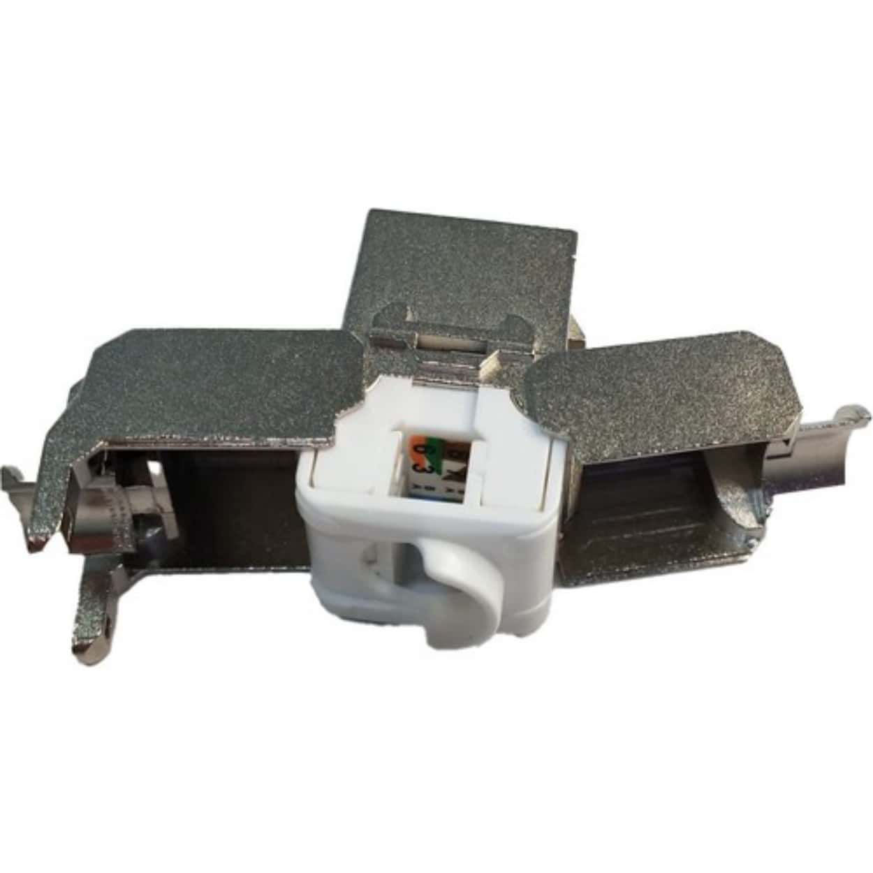 ERAT Cat6A FTP Keystone Jack 180 derece Shielded - Görsel 3