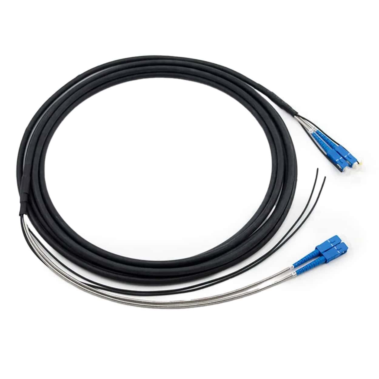 ERAT SC-SC 2 Core 50/125 MİC. MM OM2 10m Breakout Kablo - Görsel 1