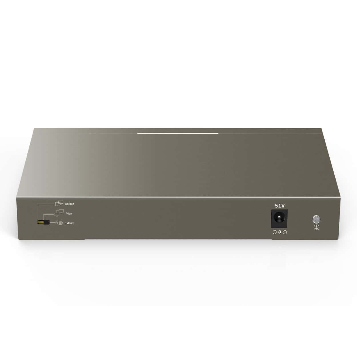 IP-COM F1110P-8-102W 8FE PoE Port (102W), 2GE Uplink Desktop Switch - Görsel 3