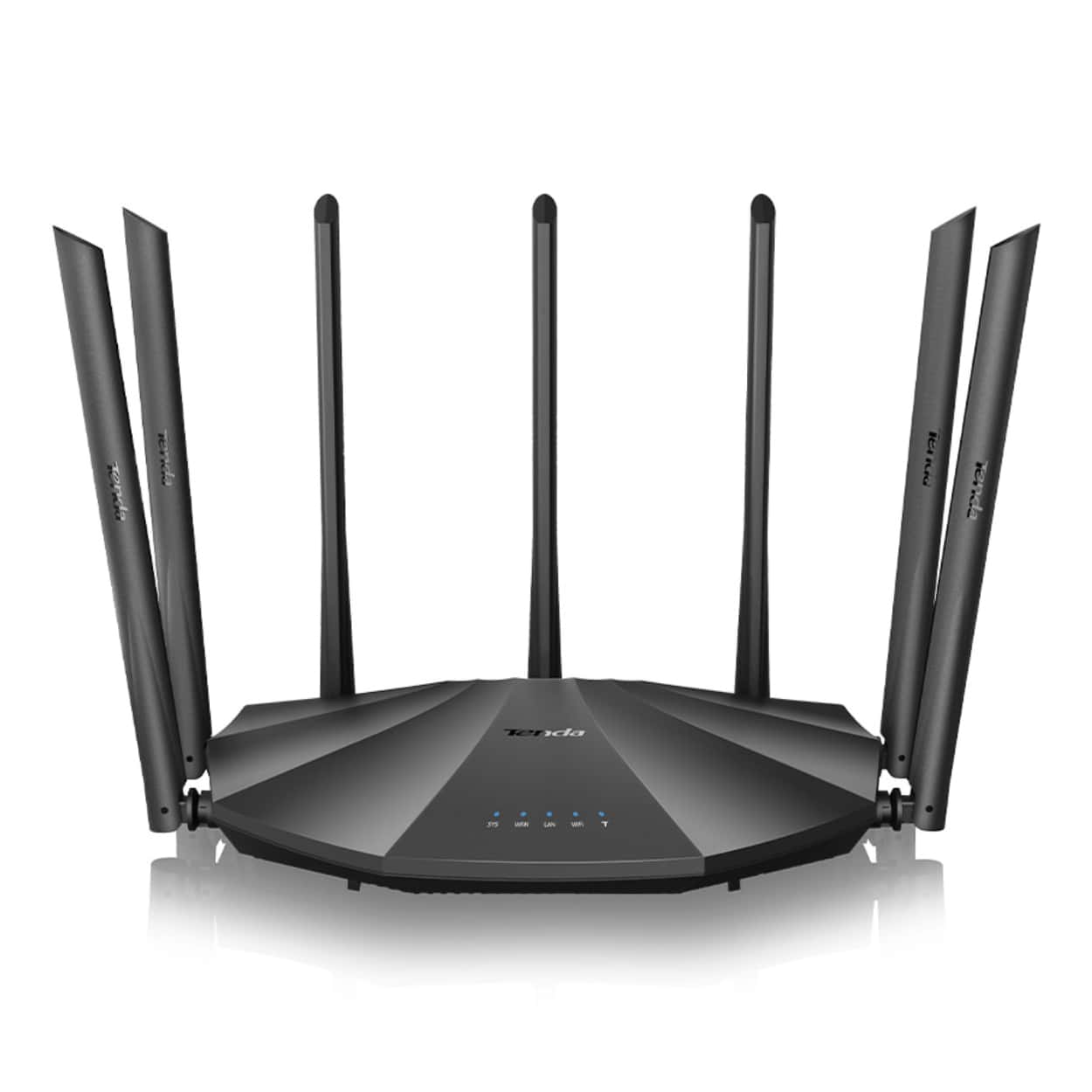 TENDA AC23 Dual Band 300Mbps + 1733Mbps  AC2100  Gigabit WiFi Router - Görsel 1