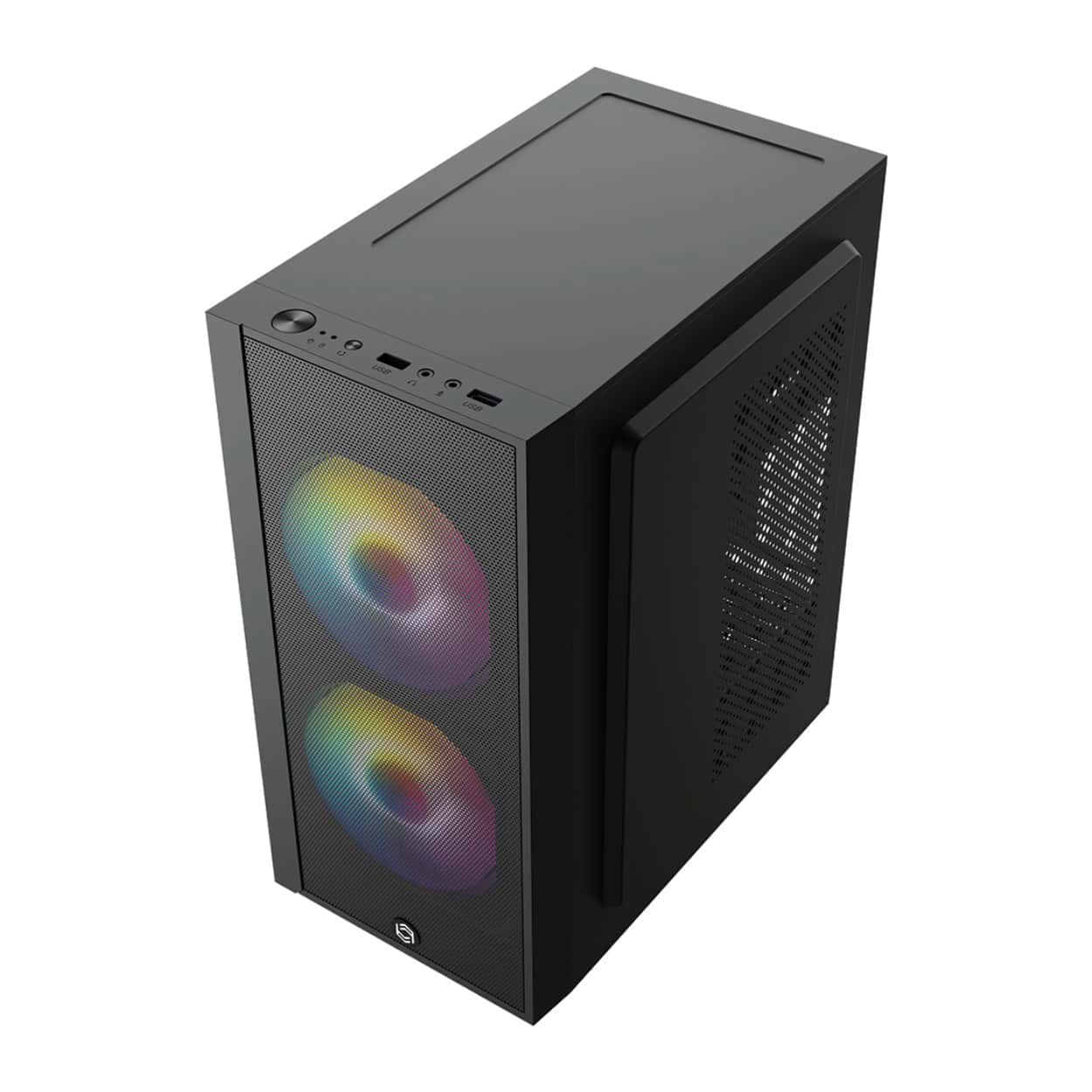 FRISBY FC-8970G 300W 2X RAINBOW FAN GAMING KASA - Görsel 6