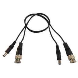 MERVESAN KABLOLU BNC KONNEKTÖR + POWER JAK FİŞ 2.1 MM 2li (MRW-BNC/DC ARA) - Küçük Görsel 1