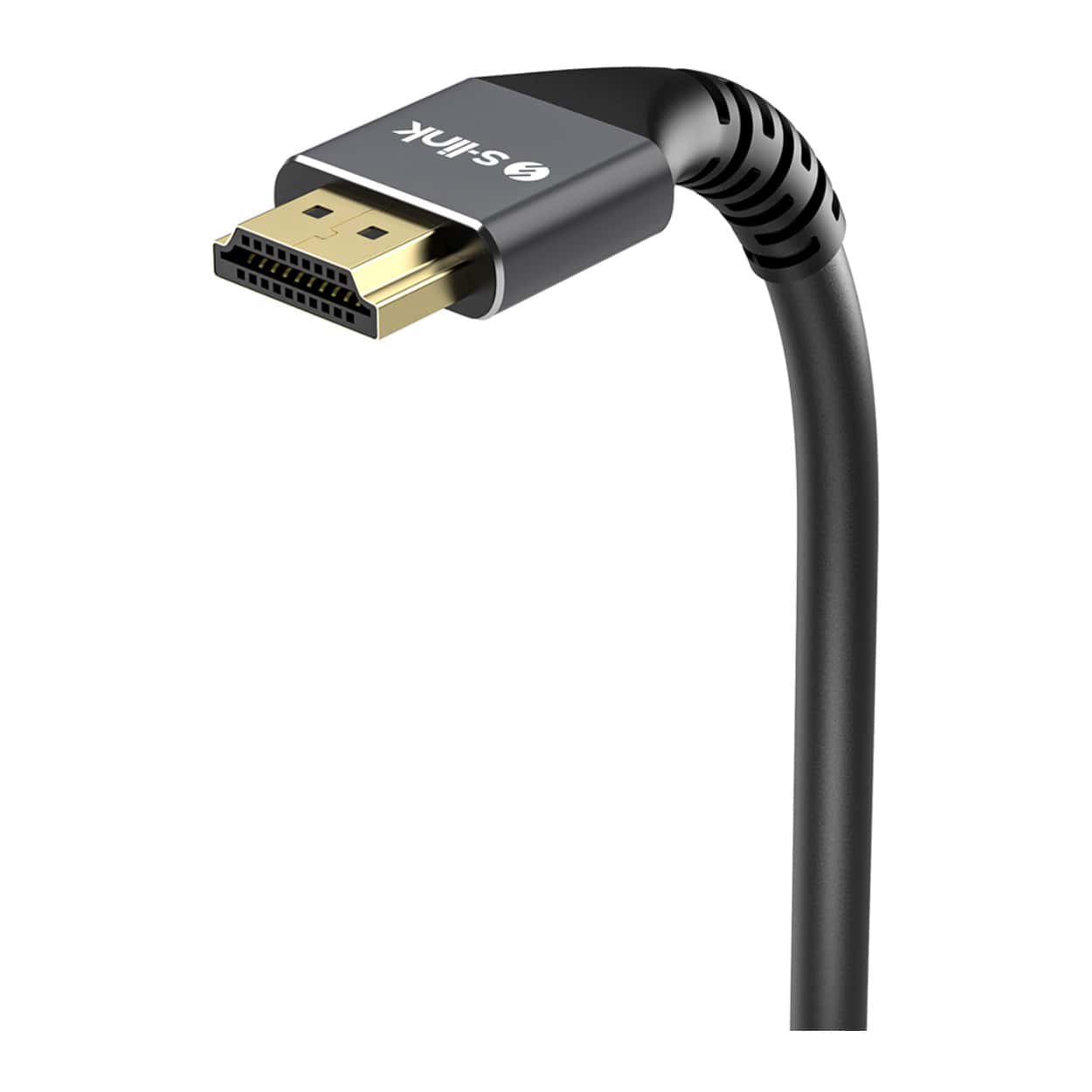 S-LINK SLX-HD4K30 19+1 HDMI to HDMI 30M Metal v2.0 4K (4096*2160) 30Hz Kablo - Görsel 2