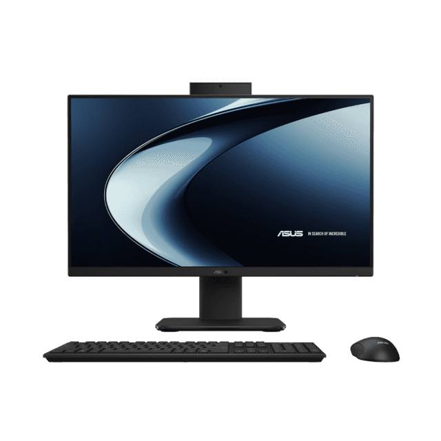 ASUS 23.8" Siyah AIO PC i5-13420H 8GB RAM 512GB SSD Kablolu Klavye Mouse Seti FDOS