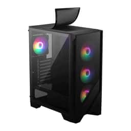 MSI MAG FORGE 120A AIRFLOW TEMPERLİ CAM 6 X120MM AUTO RGB FAN ATX GAMING KASA - Küçük Görsel 6
