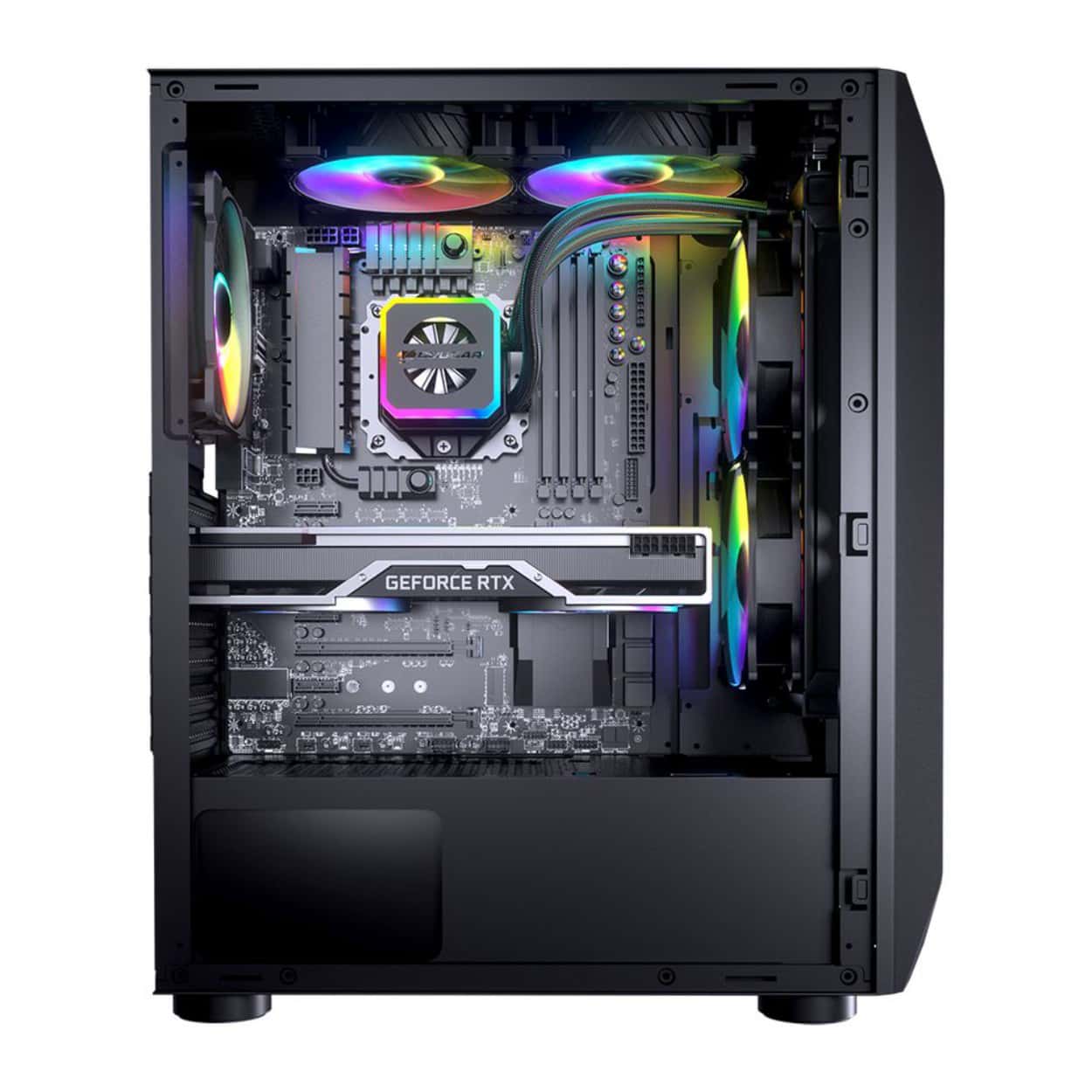 COUGAR MX410 MESH-G-RGB 650W 80 + KASA - Görsel 5