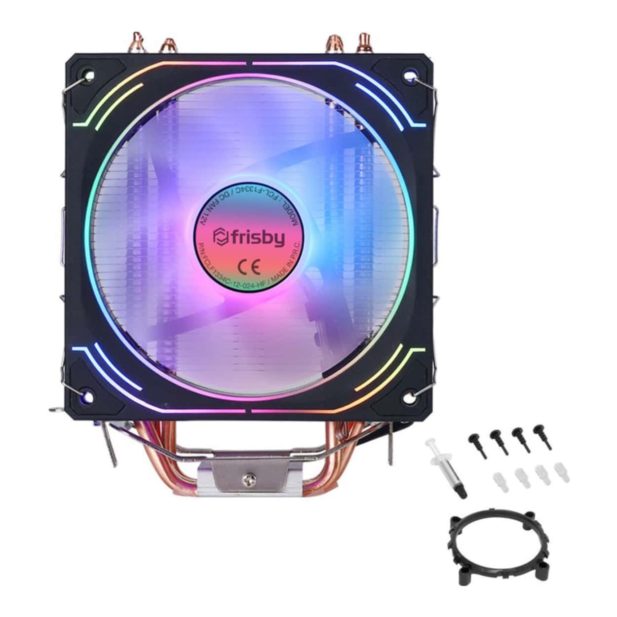 FRISBY FCL-F1334C INTEL 1366/115X/1200/1700-AMD AM2/AM2+/AM3/AM4/AM5 CPU FANI - Görsel 2