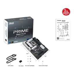 ASUS PRIME B860-PLUS-CSM LGA1851 DDR5 8200 AURA RGB 2.5Gbit LAN ATX 8+1+1 - Küçük Görsel 6