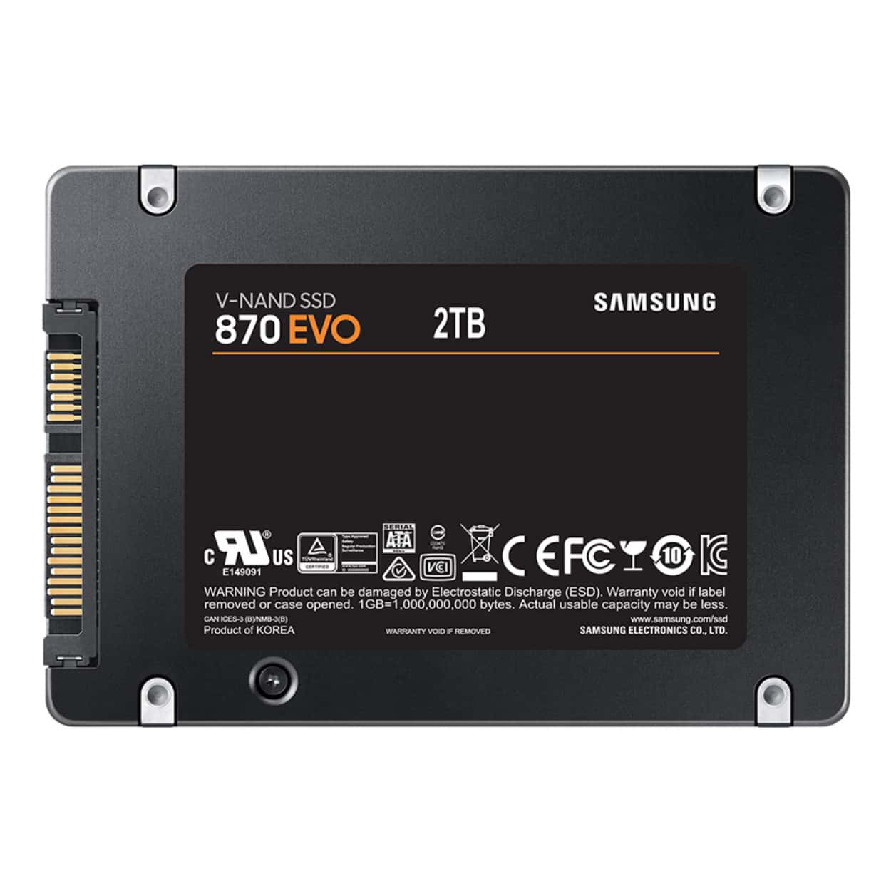 SAMSUNG 2TB 870 EVO SATA3-6 560/530MB/s SSD - Görsel 4