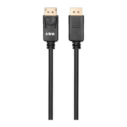 S-LINK SLX-460 1.5m 4k Display Port M/M Kablo - Küçük Görsel 1