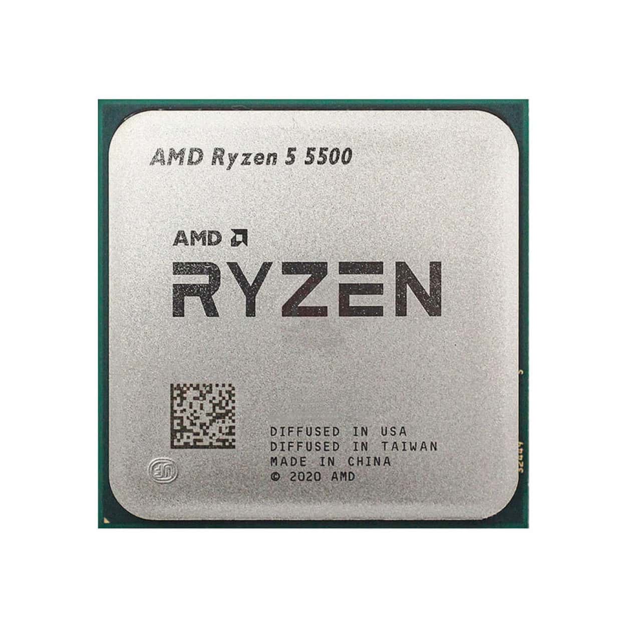 AMD Ryzen 5 5500 İşlemci 3.6GHz, 16MB Önbellek, AM4, Fansız Tray (R5-5500) - Görsel 1