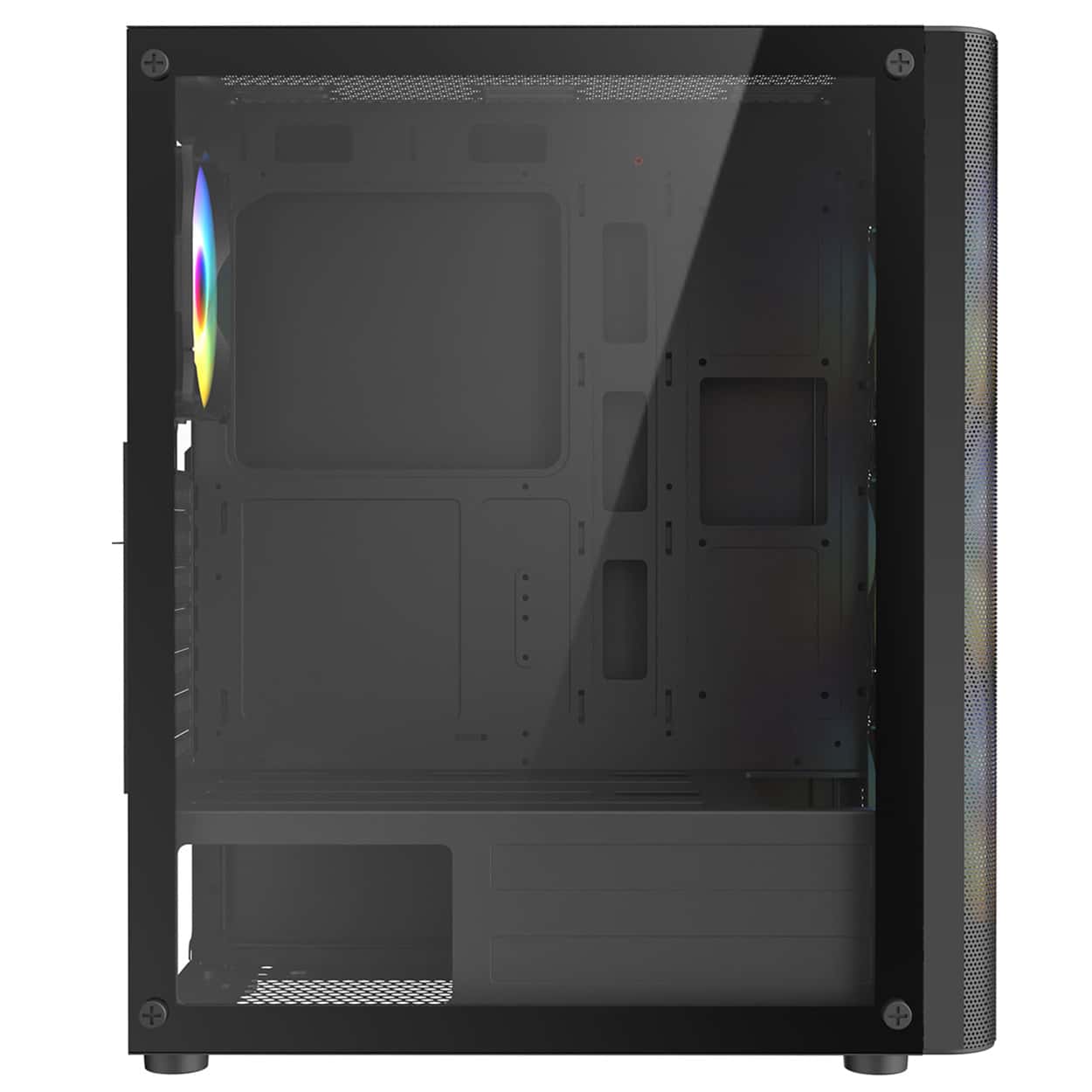 FRISBY FC-9385G 550W 4X RGB MESH GAMING KASA - Görsel 3