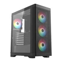 FRISBY FC-9480G 600W 80+ BRONZE 4X RGB MESH GAMING KASA - Küçük Görsel 1