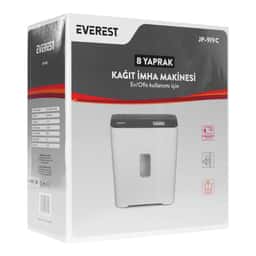EVEREST JP-919C Evrak İmha Makinesi 312 *167.3 * 350mm Cross Cut Paper Shredder - Küçük Görsel 5