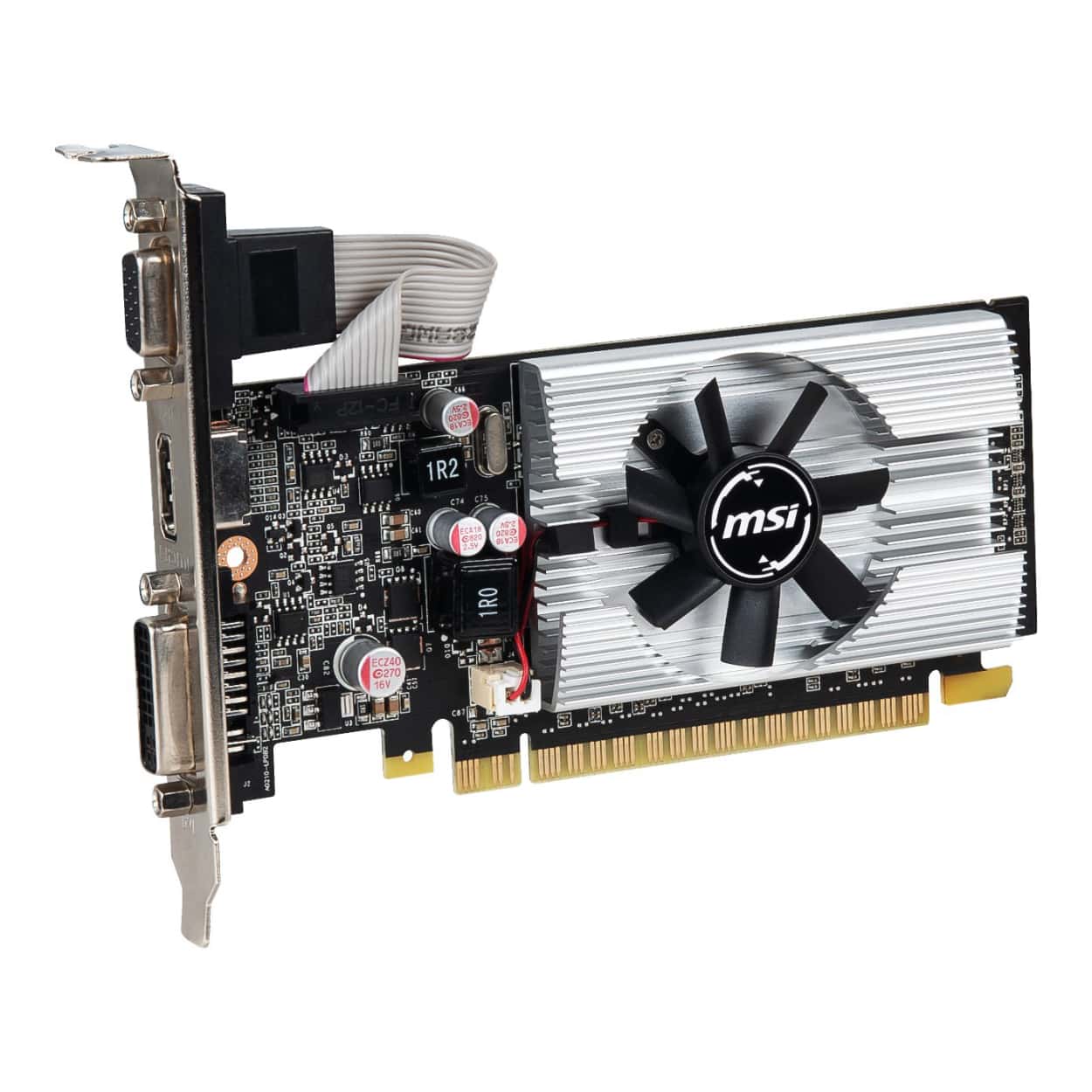 1 GB MSI VGA N210 1GD3/LP DDR3 64B DX12 PCIE 2.0 X16 (1xVGA 1xDVI 1x HDMI) - Görsel 5