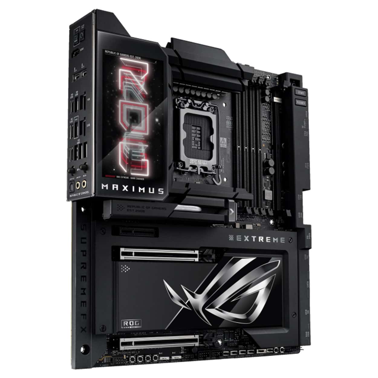 ASUS ROG MAXIMUS Z890 EXTREME LGA1851 DDR5 9200 2xThunderbolt 5  6xM2 WF7+BT ATX - Görsel 2