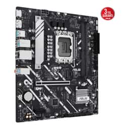 ASUS PRIME H810M-A-CSM LGA1851 DDR5 6400 Çift M2 USB3.2 AURA RGB mATX - Küçük Görsel 3