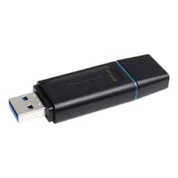 KINGSTON 64GB USB3.2 Gen 1 DataTraveler Exodia Siyah Turkuaz - Küçük Görsel 1