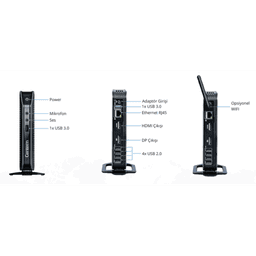 CENTERM F620-Z8120 8GB Ram, 120GB SSD Thin Client - Küçük Görsel 4
