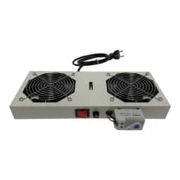 AGER Duvar Tipi Fan Modülü 2'li, Termostatlı (AGER 2 li Fan Duvar) - Küçük Görsel 1