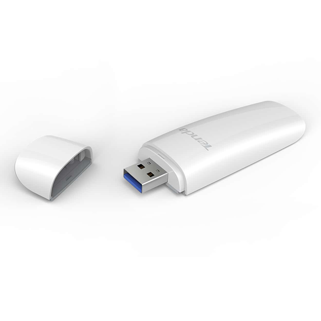 TENDA U12 AC1300 400Mbps+867Mbps Wireless Dual Band  Auto-Install USB Adapter - Görsel 2