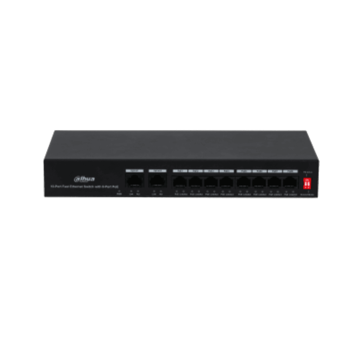 DAHUA PFS3010-8ET-65 8FE PoE Port (65W), 2FE Uplink Switch - Görsel 2
