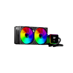 FRISBY FCL-240B ARGB 240 LIQUID COOLER BLACK - Küçük Görsel 1