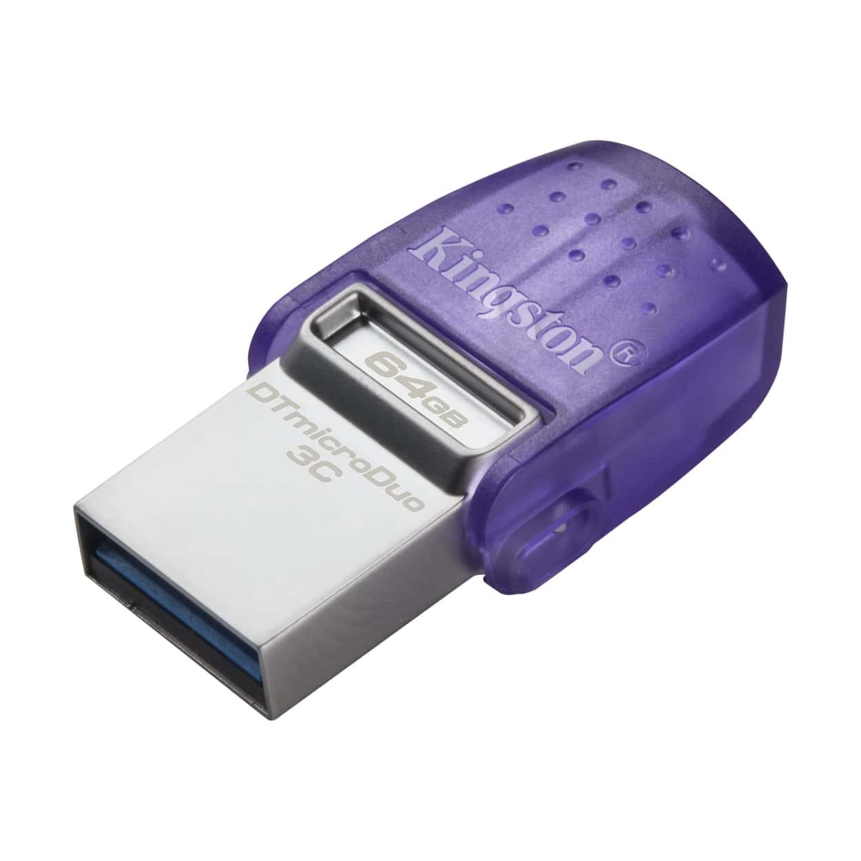 KINGSTON 128GB USB3.2 Gen 1 DataTraveler microDuo 3C 200MB/s dual USB-A + USB-C - Görsel 2