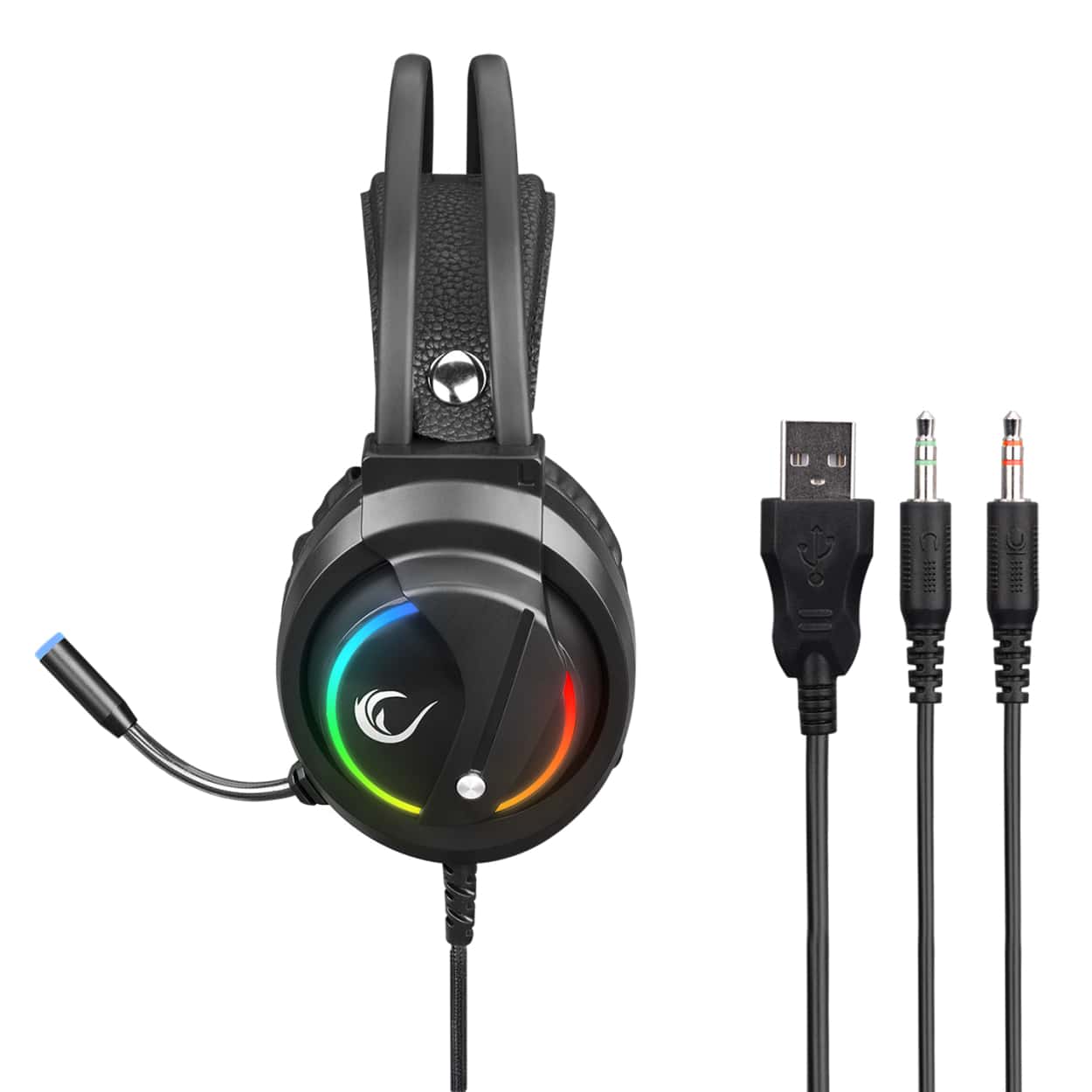 RAMPAGE FITMENT KM-GX7 Aydınlatmalı Gaming Q Klavye + Kulaklık + Mouse + Pad - Görsel 10