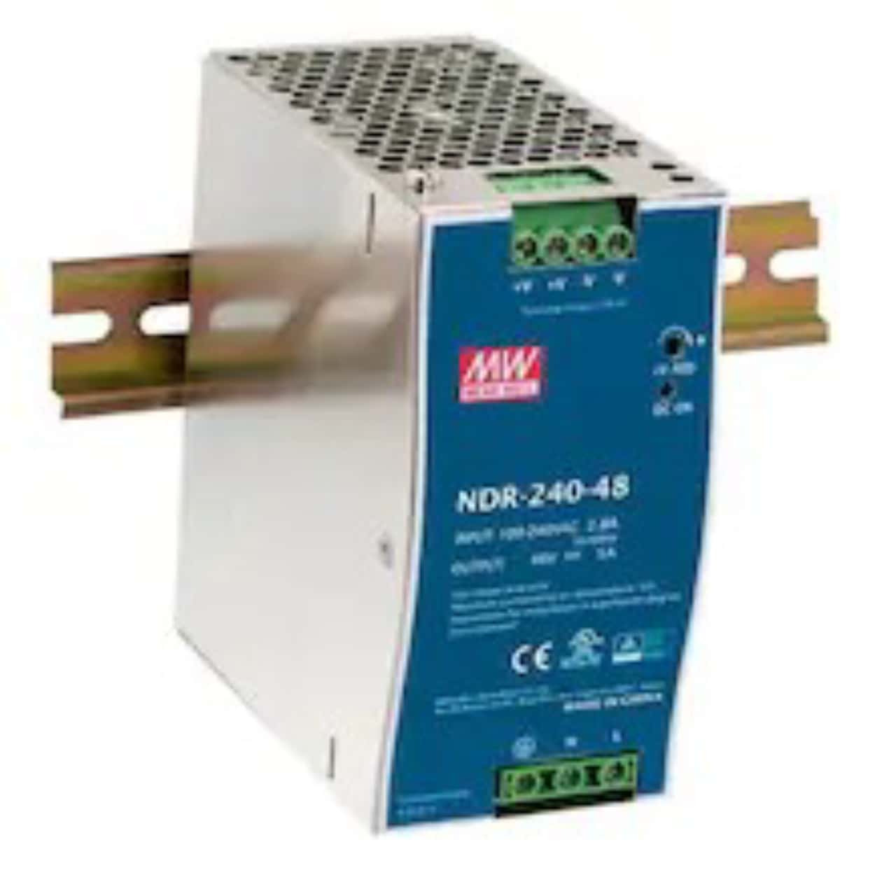 MEAN WELL SA-NDR-240-48 Industrial 240W AC/DC Power Supply - Görsel 1