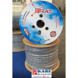 ERAT CAT6 U/UTP LSOH GRI 23 AWG 350MHZ 305m Makara 4x2x23# - Küçük Görsel 1