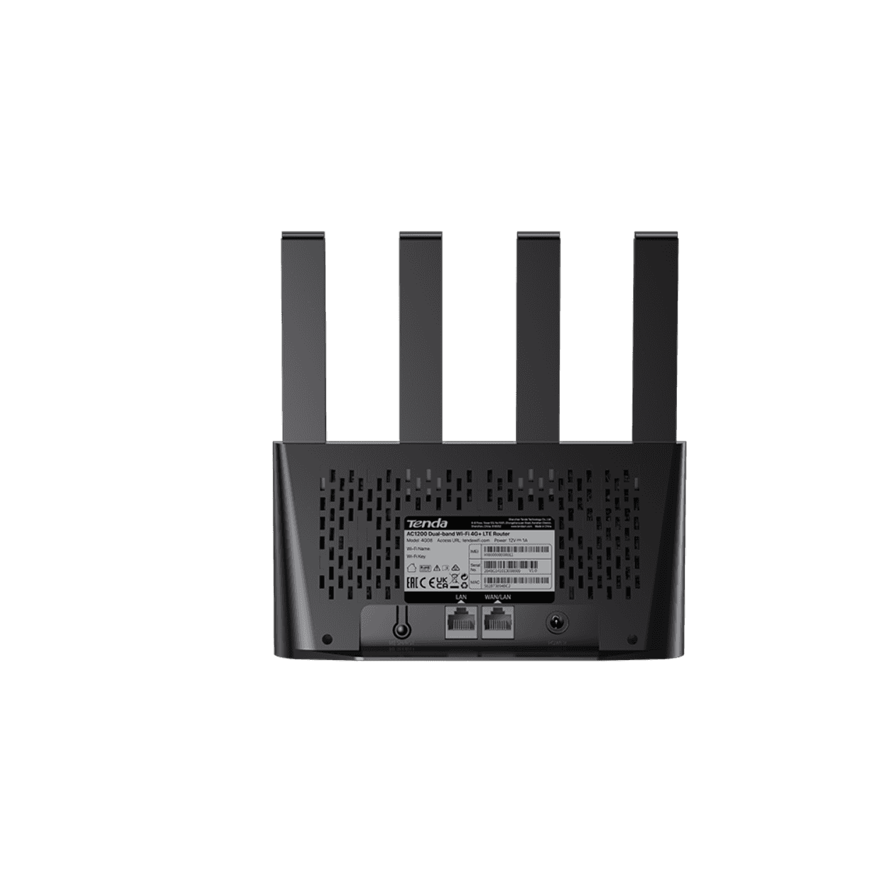 TENDA 4G08 AC1200 300Mbps-867 Mbps Dual Band 4G LTE Wi-Fi Router - Görsel 2