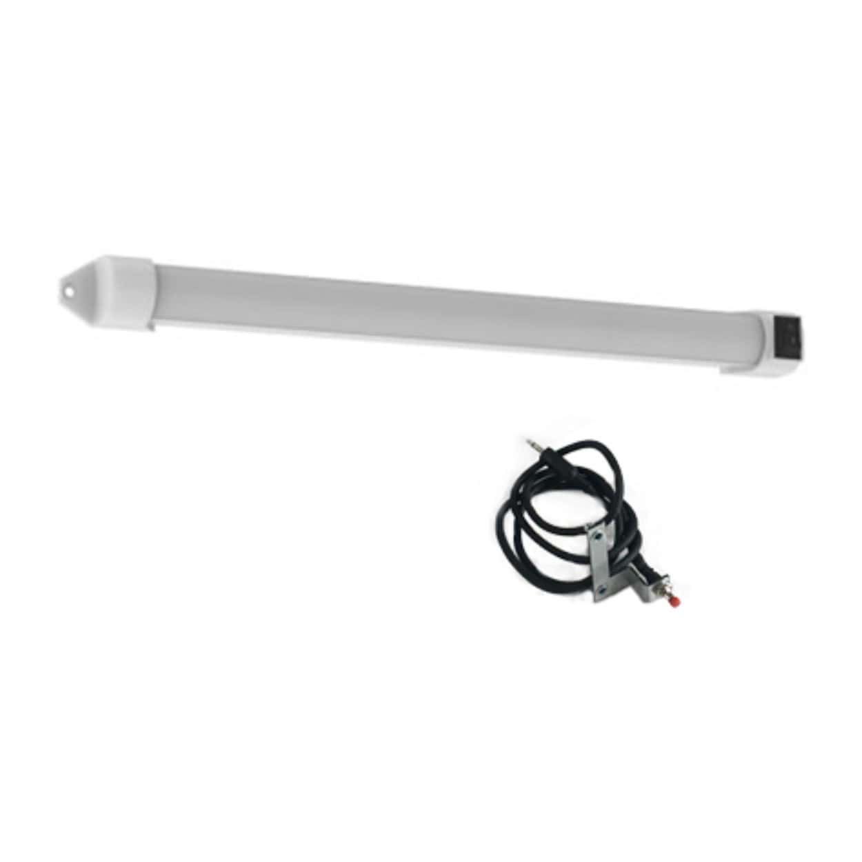 AGER Aydınlatma Modulü Mıknatıslı 1U 19'', kapı switch li, led aydınlatmalı - Görsel 1