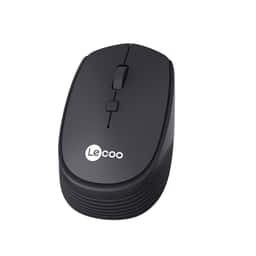 LECOO WS202 SİYAH USB KABLOSUZ MOUSE - Küçük Görsel 2